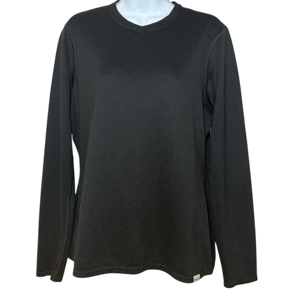 Patagonia Tops - Patagonia Capilene 3 Midweight‎ Shirt Women's Large Black Polartec Long Sleeve